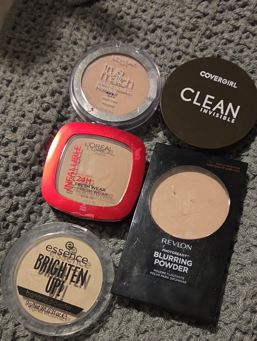 Face Powder Bundle - Beige/Light Pressed Powders by